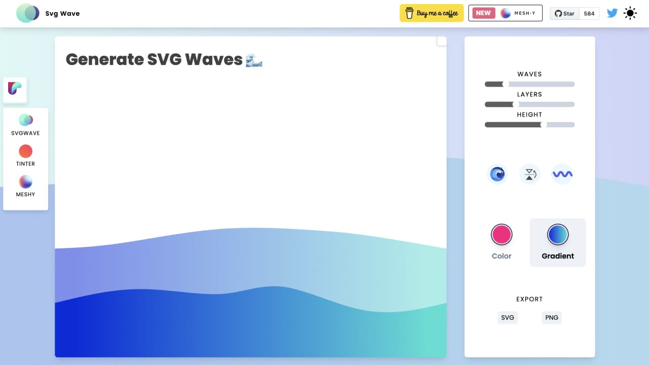 圖片背景製作-svgwave