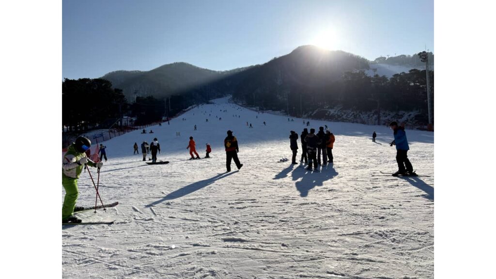韓國芝山滑雪場